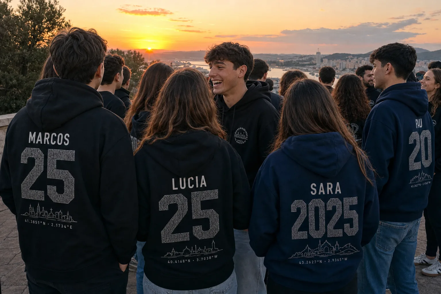 Sudaderas para Fin de Curso