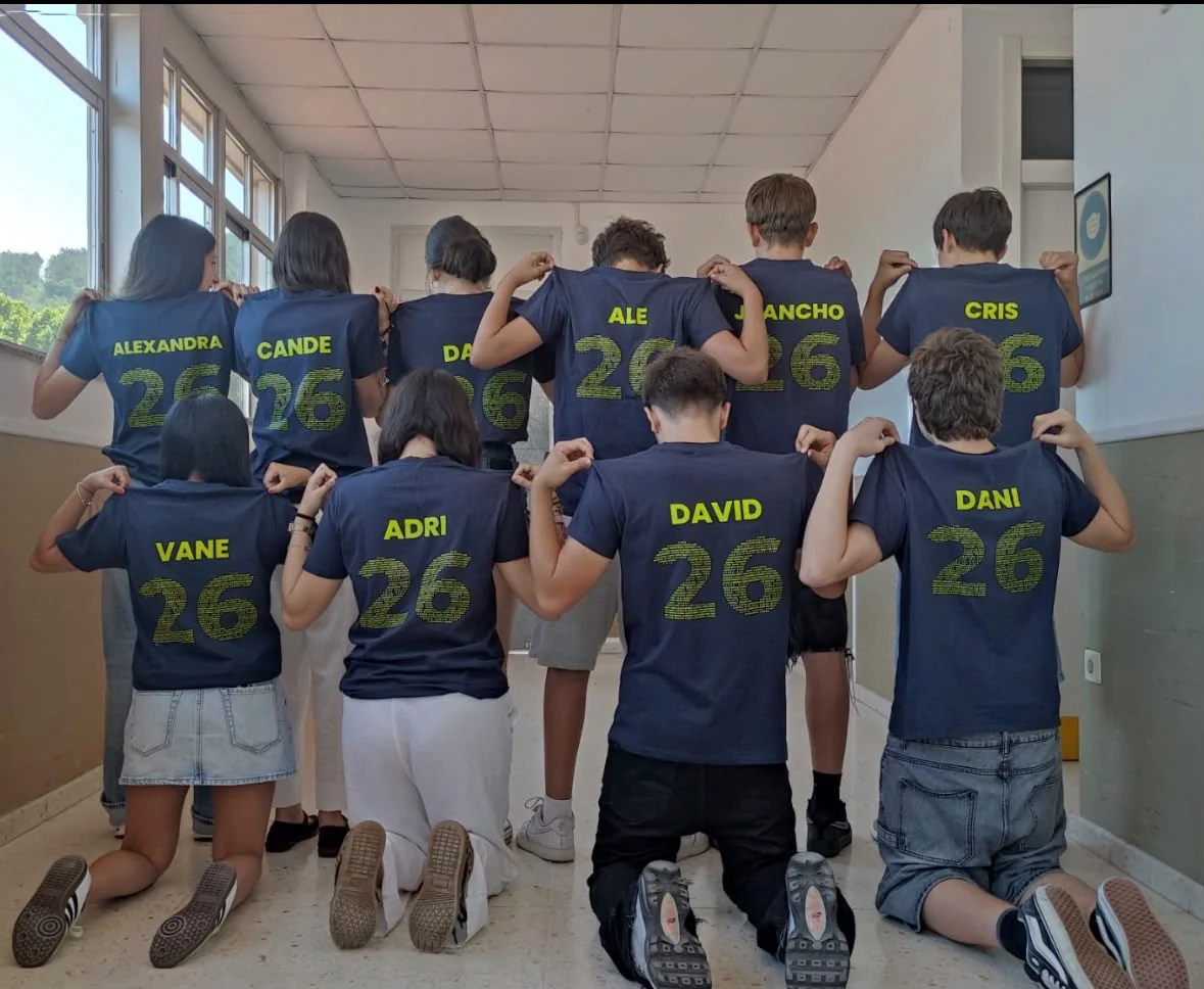 Camisetas para colegios personalizadas con nombres