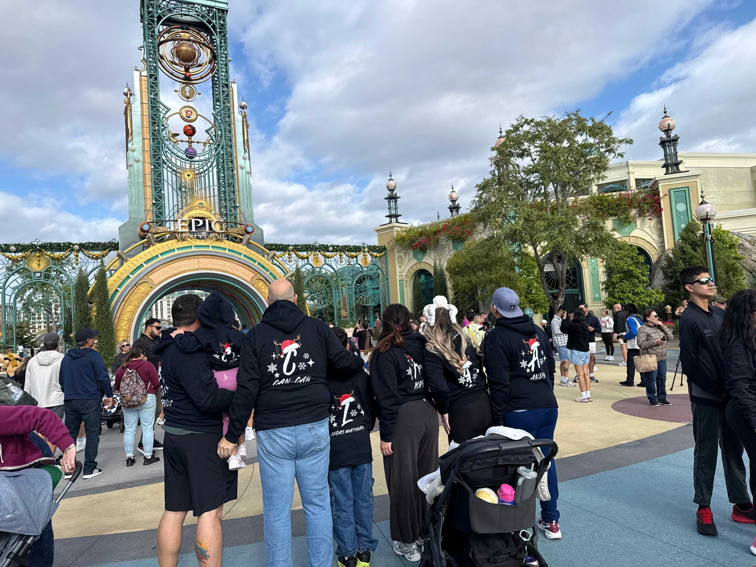 Sudaderas familia personalizadas con nombres