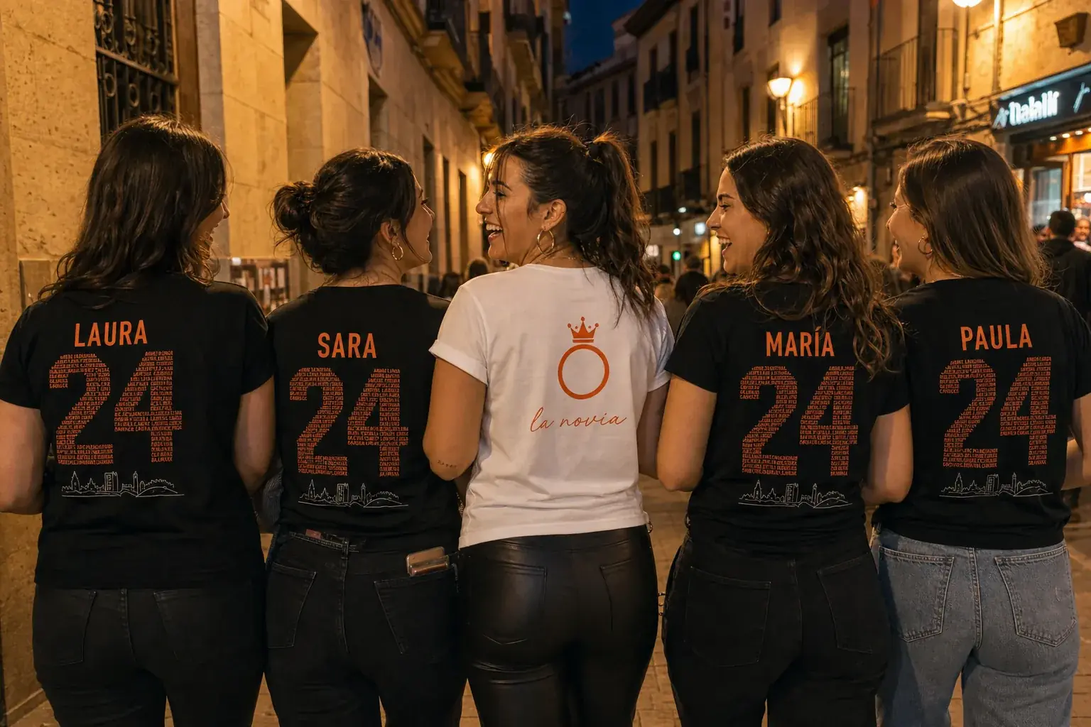 Camisetas de despedida de soltera personalizadas
